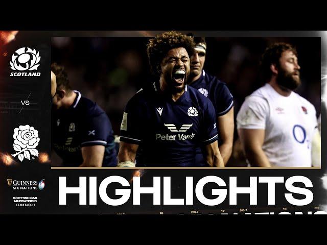 HIGHLIGHTS | 󠁧󠁢󠁳󠁣󠁴󠁿 SCOTLAND V ENGLAND 󠁧󠁢󠁥󠁮󠁧󠁿 | 2024 GUINNESS MEN'S SIX NATIONS RUGBY