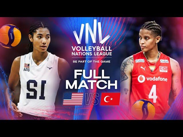 USA  vs. Türkiye  - VNL 2024 | Full Match - Week 2