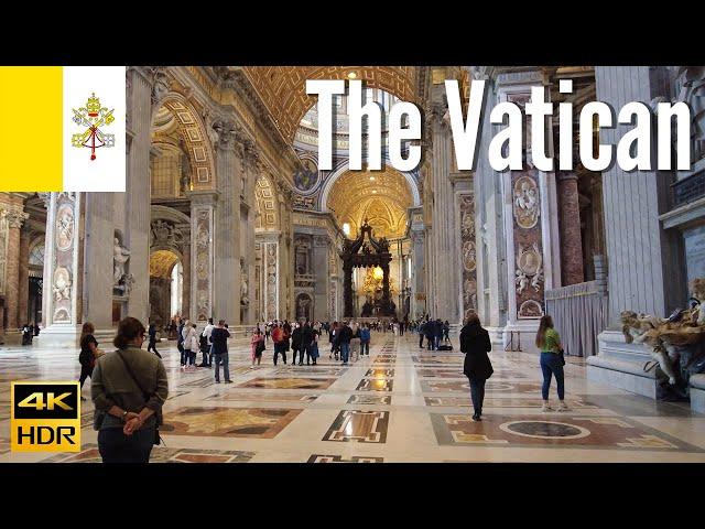 Vatican City  - Saint Peter’s Basilica, Sistine Chapel - 4K Walking Tour in 2022