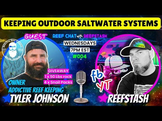 Keeping Outdoor Saltwater Systems with ARK’s Owner Tyler Johnson