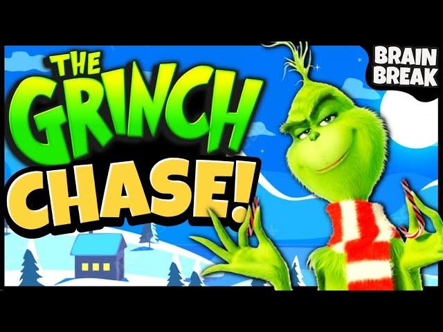  Grinch Chase  Christmas Brain Break  Freeze Dance  Just Dance