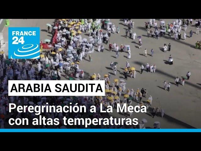 Arabia Saudita: musulmanes realizan la peregrinación a La Meca en medio de ola de calor