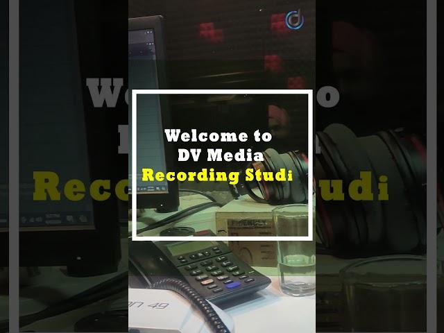 Looking for the perfect place to record your music. Welcome to DV Media Recording Studio. #dvmedia