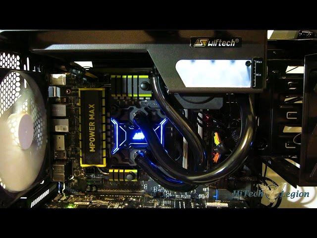 Swiftech H220 X Open Loop AiO Liquid Cpu Cooler Overview and Benchmarks