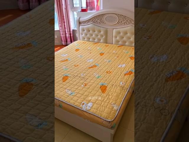  beautiful bed mattress cover #shorts