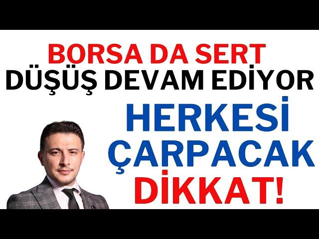 Borsa Herkesi Çarpacak! Borsada Sert Düşüş İşte Bu Yüzden, Borsa, Dolar.