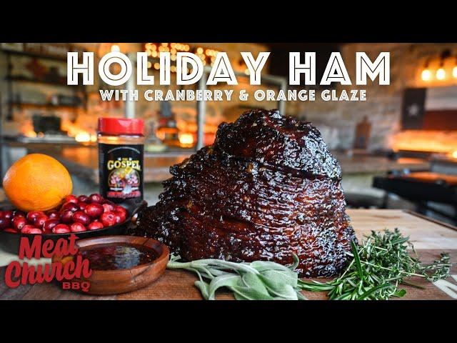 Holiday Ham Just Got a WHOLE Lot Better with Orange Cranberry Glaze!