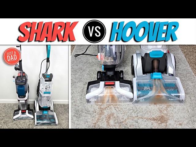 Shark StainStriker EX201 vs Hoover SmartWash FH52000 Automatic Carpet Cleaners COMPARISON