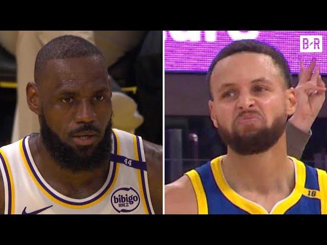 Lakers vs. Warriors WILD Ending on Christmas Day - Final 3 Minutes 