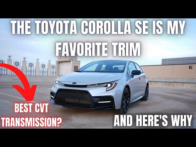 The Toyota Corolla SE is My Favorite Corolla Trim and Here's Why