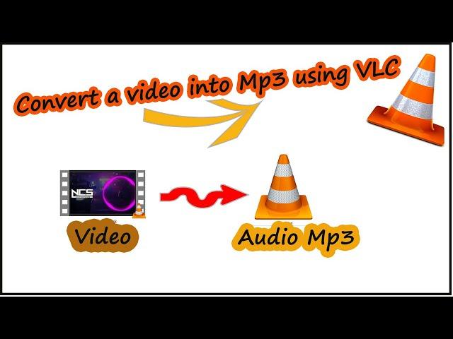 Convert video into Mp3 using #VLC