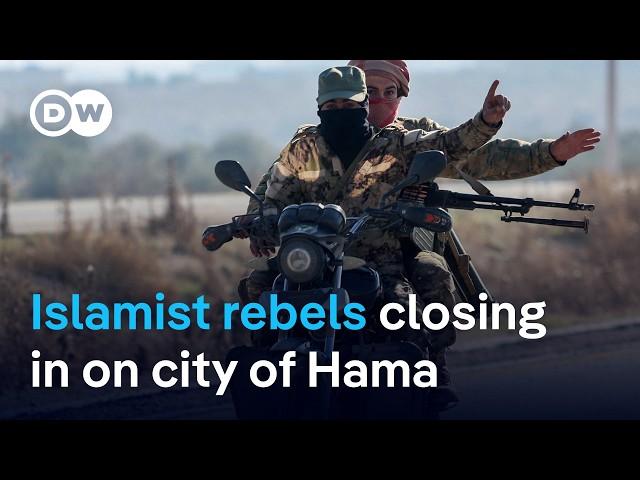 Why the Syrian military can't resist the rebels as they advance on the city of Hama | DW News