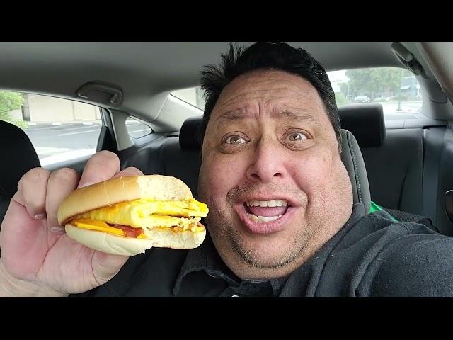 McDonald's Bacon, Egg & Cheese Bagel Review!