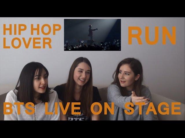 BTS LIVE ON STAGE - HIP HOP LOVER & RUN REACTION