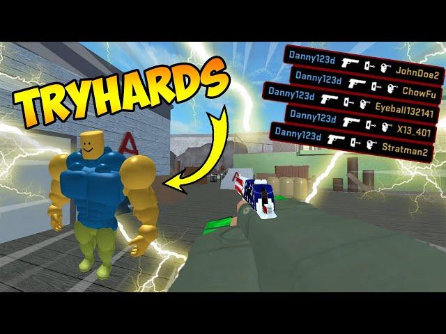 Danny123d vs 3 TRYHARDS (Counter Blox)