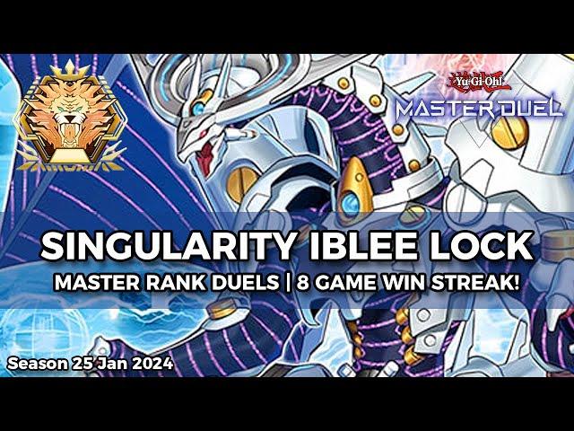 8-0 Streak! Singularity Iblee Lock Code Talker Deck Season 25 - Yu-Gi-Oh! Master Duel