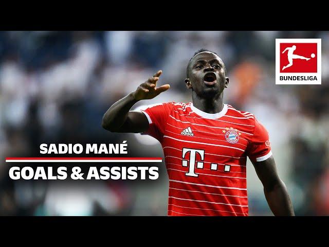 Sadio Mané - All Goals and Assists in the Bundesliga ever!