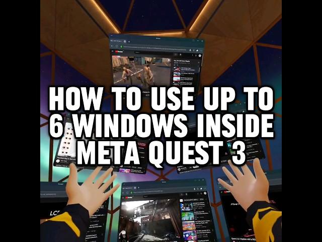 ICYMI, here's how to enable another spatial computing feature on the Meta Quest 3. #metaquest3