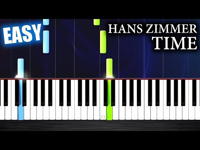 Hans Zimmer - Time - EASY Piano Tutorial by PlutaX