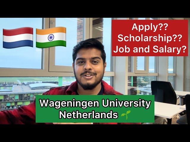 Day in Wageningen University,Netherlands | Indian student in Netherlands.