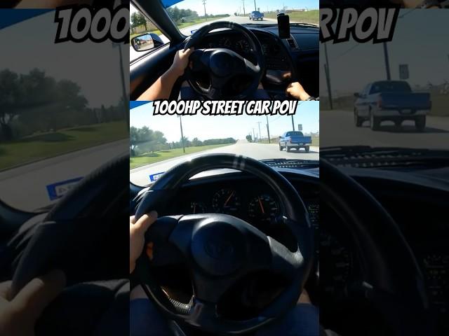 1000HP Street Car Struggles with Traction. #supra #2jz #2jzsupra #mk4supra #mkivsupra #shortsfeed