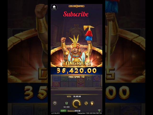 OMG  50K Win Original Gameplay Jili Slot Golden Empire 