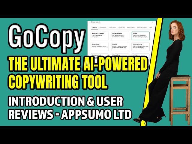 GoCopy Introduction & User Reviews  AppSumo LTD | The Ultimate AI-Powered Copywriting Tool 