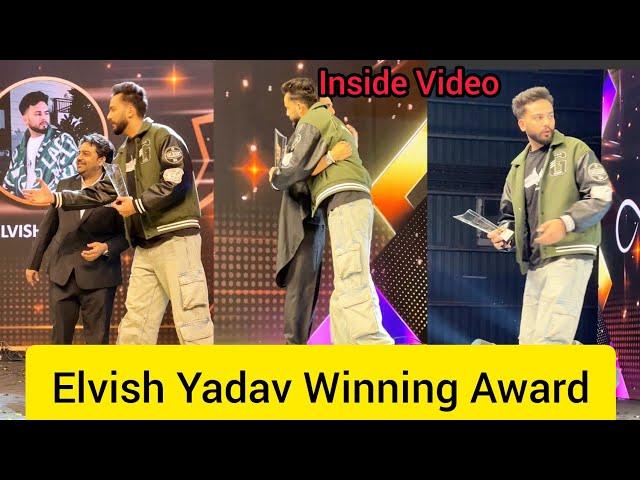 BBOTT2 Winner Elvish Yadav Gets Award At Creators United 2.O Awards
