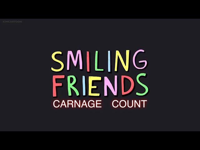 Smiling Friends Season 2 (2024) Carnage Count