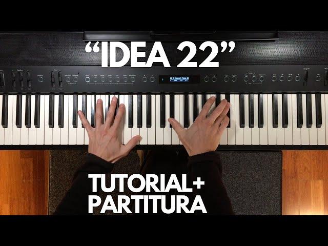 Cómo tocar IDEA 22 (Gibrán ALCOCER) / Tutorial + PARTITURA