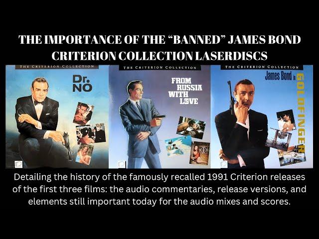 The Importance of the “Banned” James Bond Criterion Collection Laserdiscs