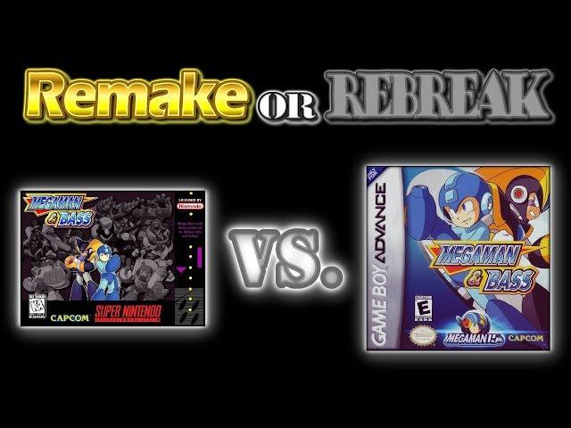 ROR: Mega Man & Bass (SFC Vs. GBA) |  A Critical Defense (feat. J's Reviews)