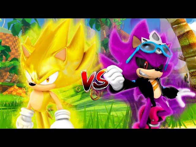 SONIC VS SCOURGE IN MUGEN FIGHT