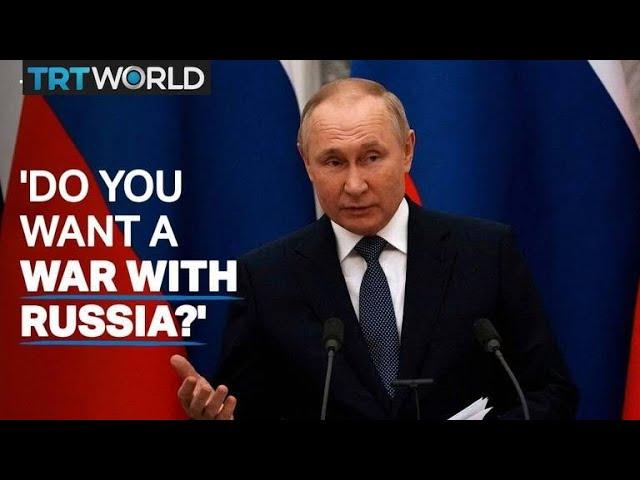 Putin answers French reporter on the Ukraine crisis