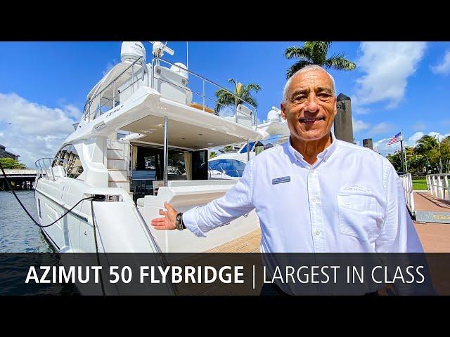 Largest In Class | Azimut 50 Flybridge | Full Yacht Tour