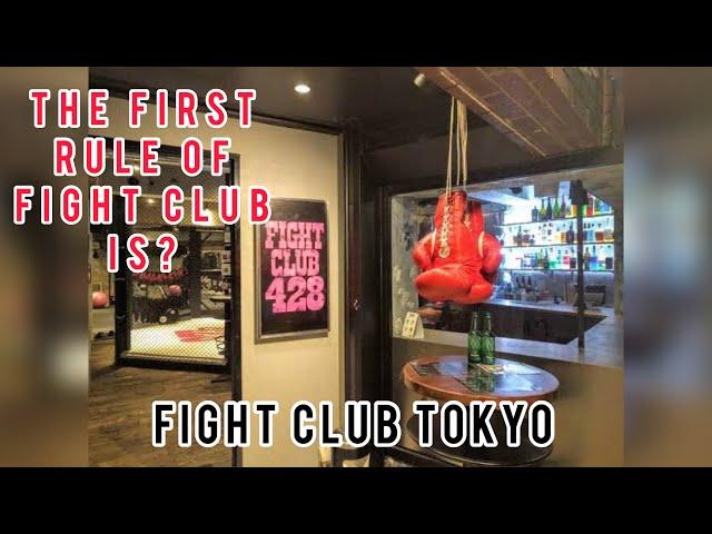 Fight Club Tokyo| You know the first rule | Tokidoki by Singh S