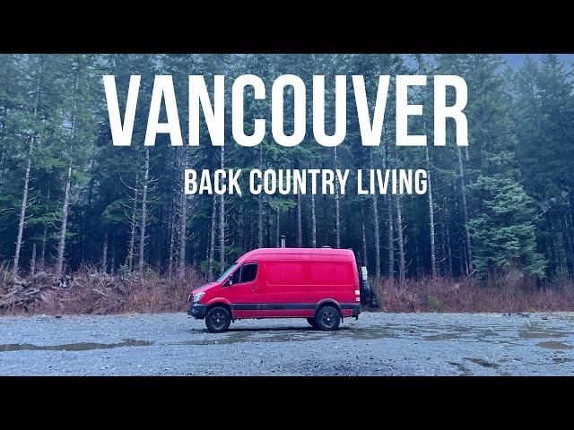 VAN LIFE VANCOUVER ISLAND | EXPLORING THE MOUNTAINS