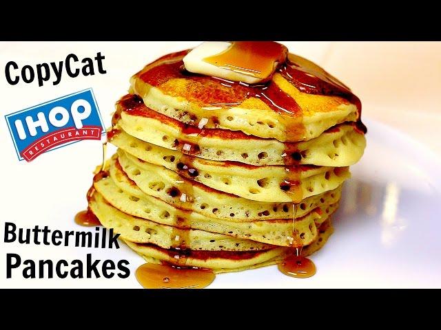 Copycat IHOP Buttermilk Pancakes Recipe