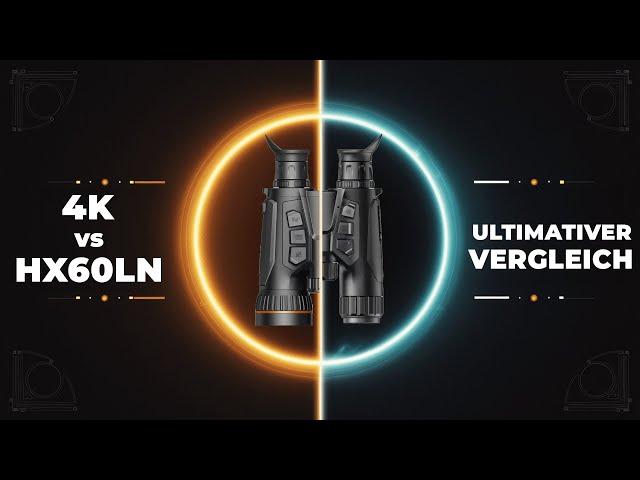 Habrok 4K HE25LN vs. HX60LN - The ULTIMATE thermal imaging device comparison!