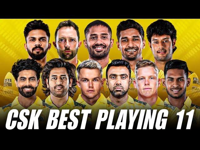 CSK Best Confirm Playing 11 ! IPL 2025 News