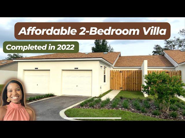 Affordable 2-Bedroom Villa Under $300k | 2022 Homes Near Orlando Attractions