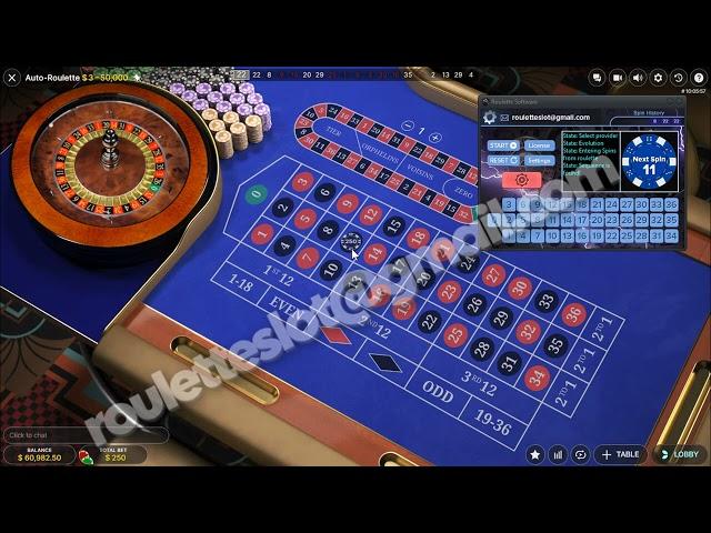 Roulette Software Prediction | Roulette Predictor | Roulette Strategy 180€ to 422 €
