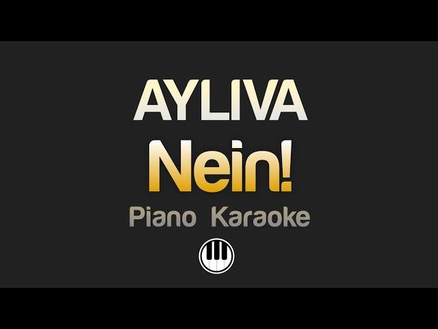 AYLIVA - Nein! (Piano Karaoke)