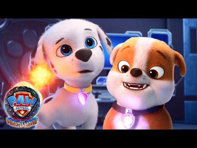 PAW Patrol: The Mighty Movie | PAW Patrol Mighty Pups Get Their Super Powers! | Nick Jr.