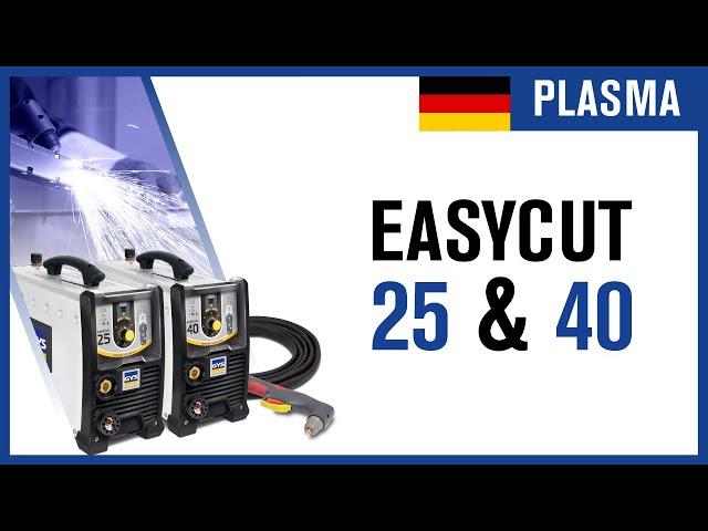 [DE] Die kompaktesten GYS-Plasmaschneidgeräte : Easycut 25 & 40