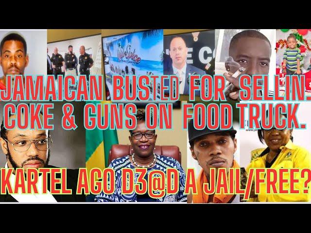JAMAICAN-Dealer BUSTED For Selling $3 MILLION USD C0KE-&-GVN$ On His FOOD TRUCK + ADDI Ago FREE UP?
