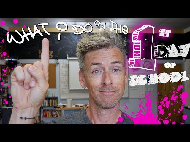 What I Do on the First Day of School | High School Teacher Vlog