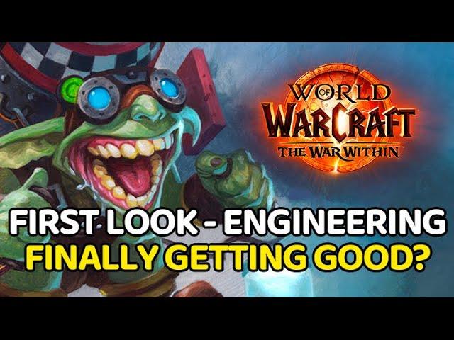 WILL THIS FIX ENGINEERING? Craftable Mount!? First Look at Engineering - The War Within Alpha