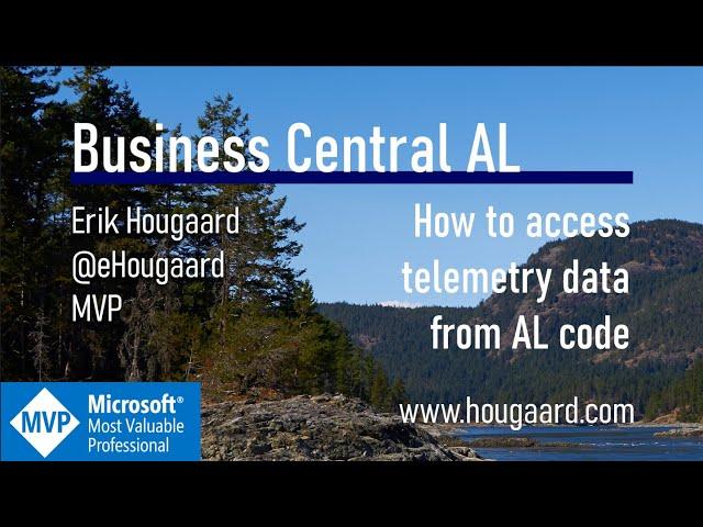How to access telemetry data from AL code in Business Central