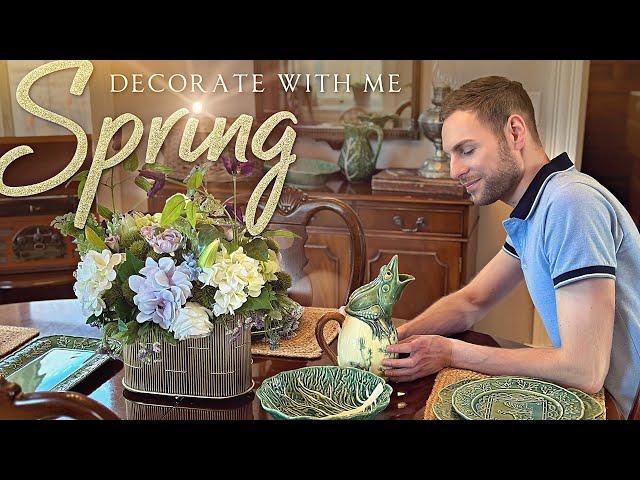 Spring Decorate With Me! (Mini) Spring Home Tour - Spring Decorating Ideas,  Easter, Floral, & More!